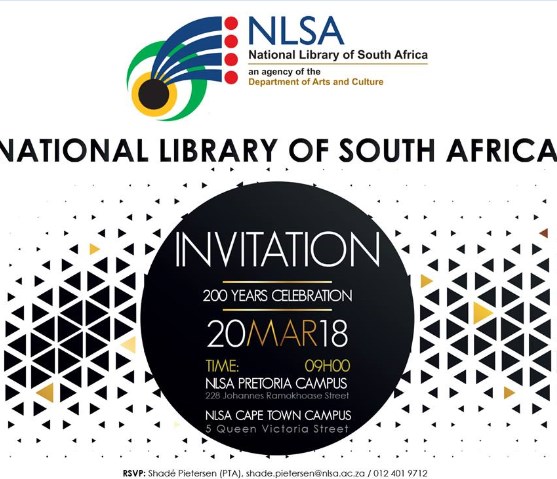 Bicentennnial Anniversary of the National Library of South Africa