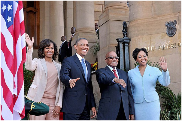 President Barack Obama visits South Africa