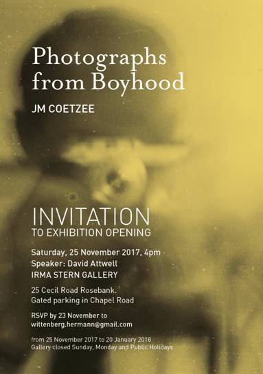 Photographs from Boyhood Exhibition