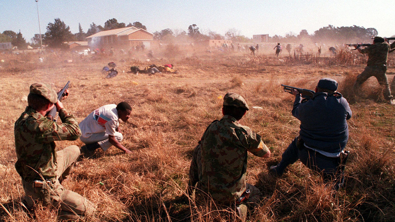 The Boipotong massacre takes place