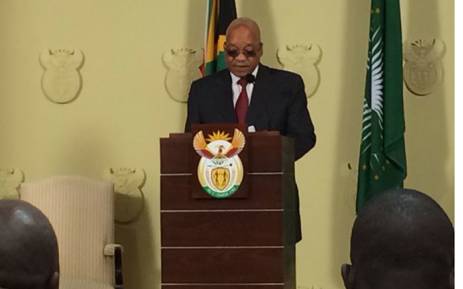 Zuma announces freeze on university fees increase