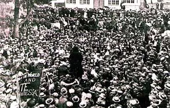 About 22 000 miners on Witwatersrand gold mines go on strike in what became known as the Rand Rebellion