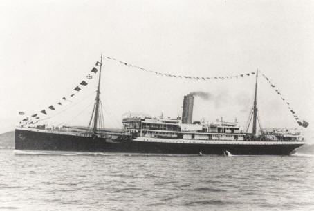 The SS Mendi began its journey from Cape Town to Plymouth