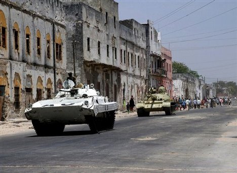 Mogadishu seaport is handed over to the combined task force by UN