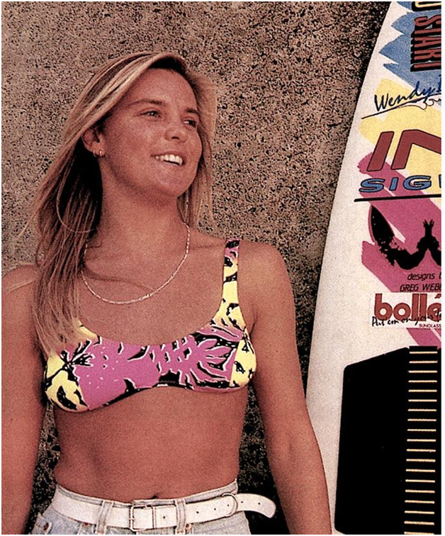 Wendy Botha, South Africa’s world champion surfer is born