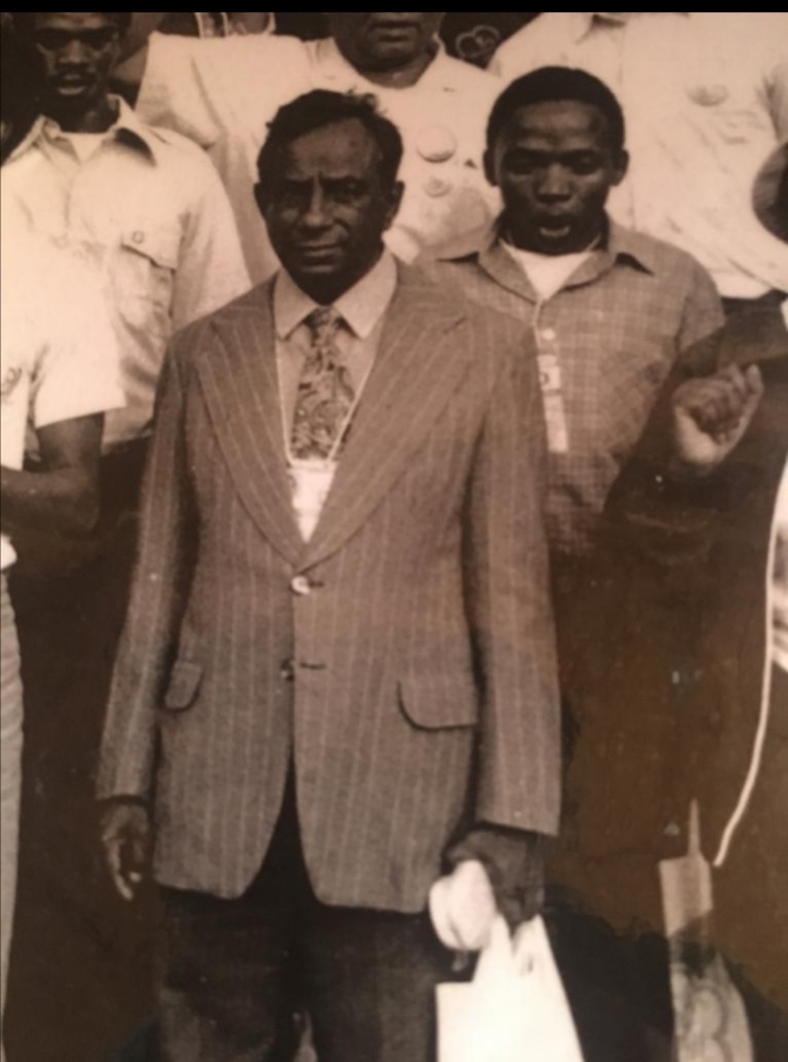 George Naicker in exile - Tanzania