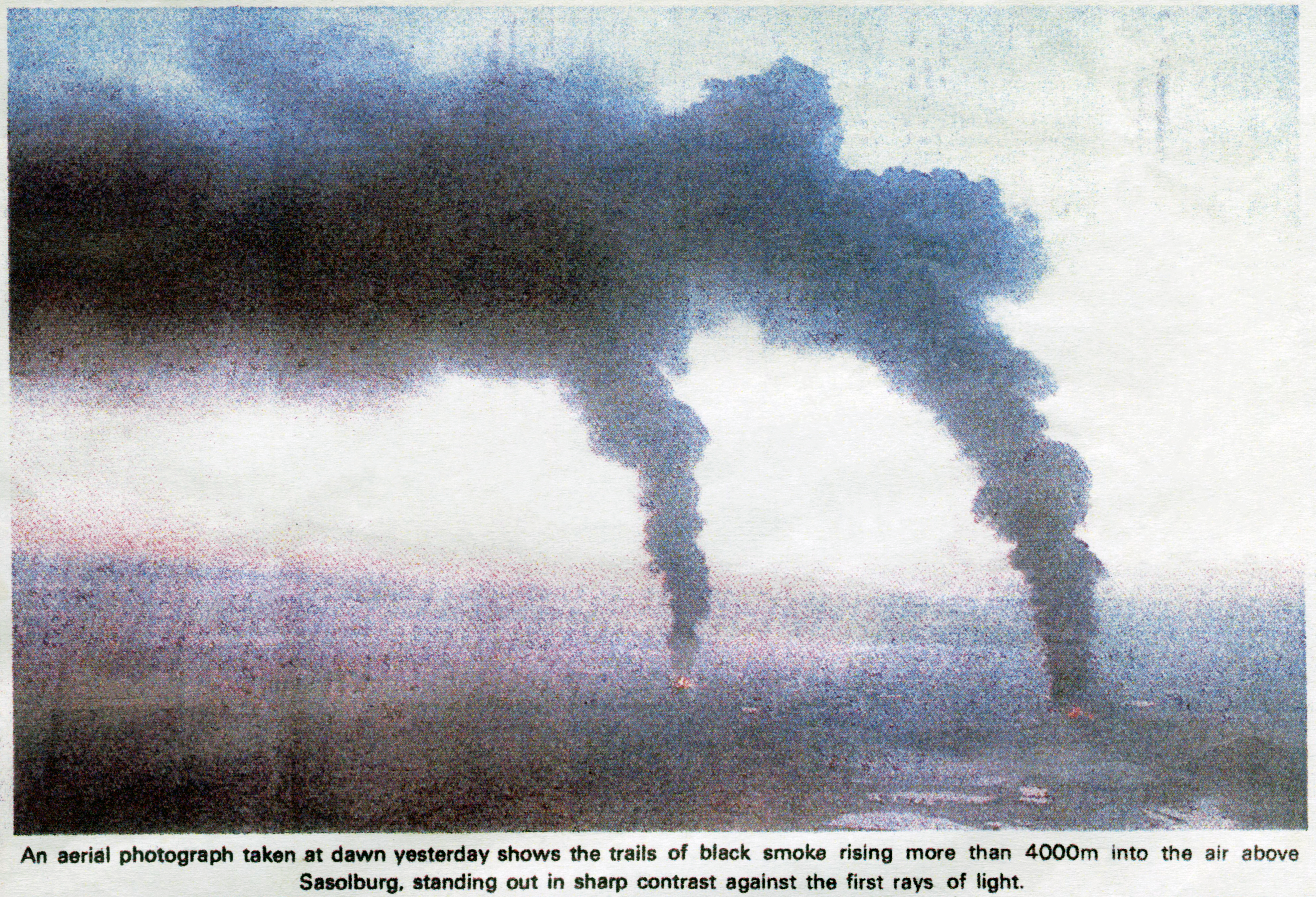 Sasol operation, 31 May 1980,  RDM, 2 June 1980