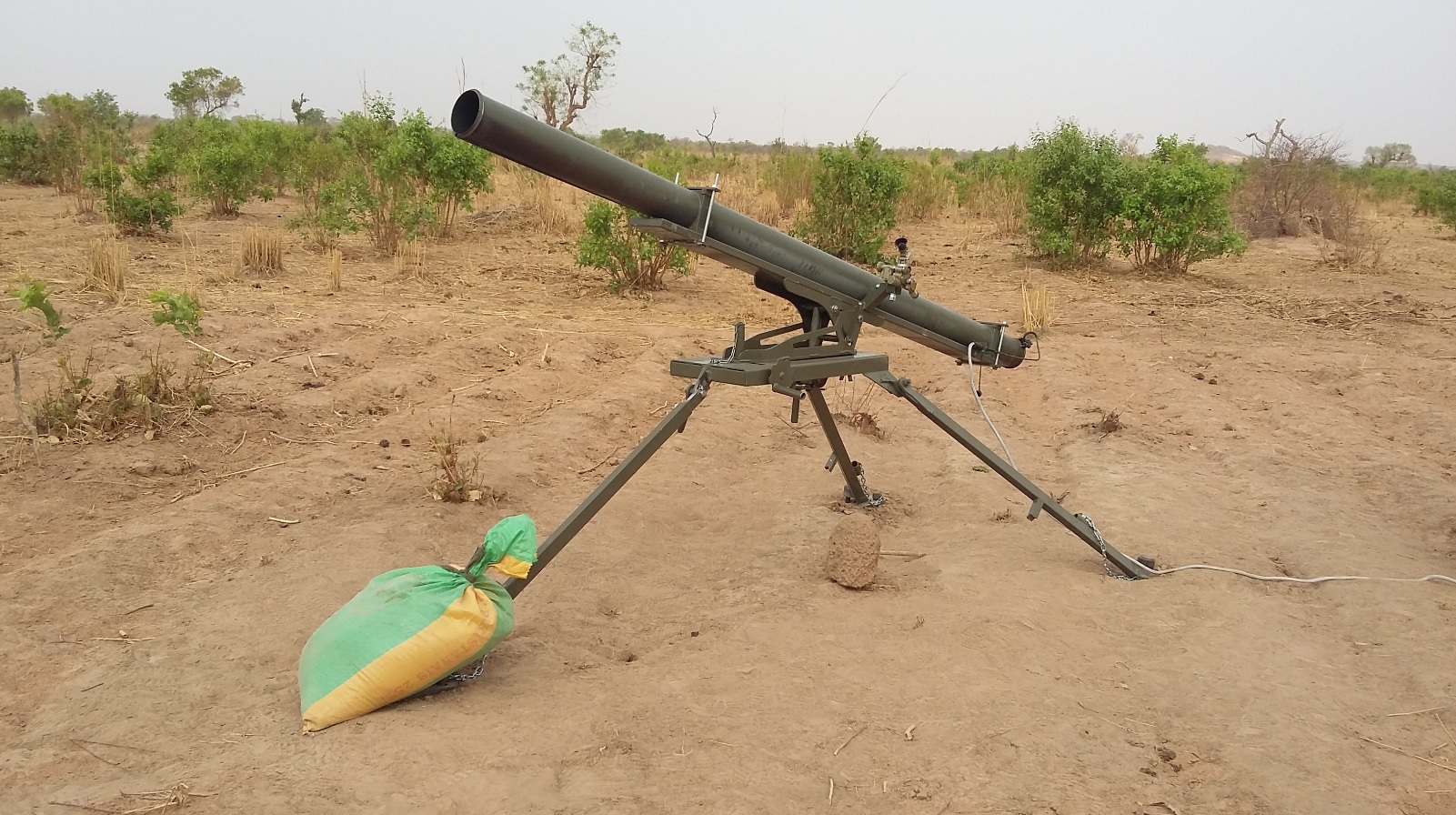 Voortrekkerhoogte Operation, 12 August 1981, Grad-P rocket launcher