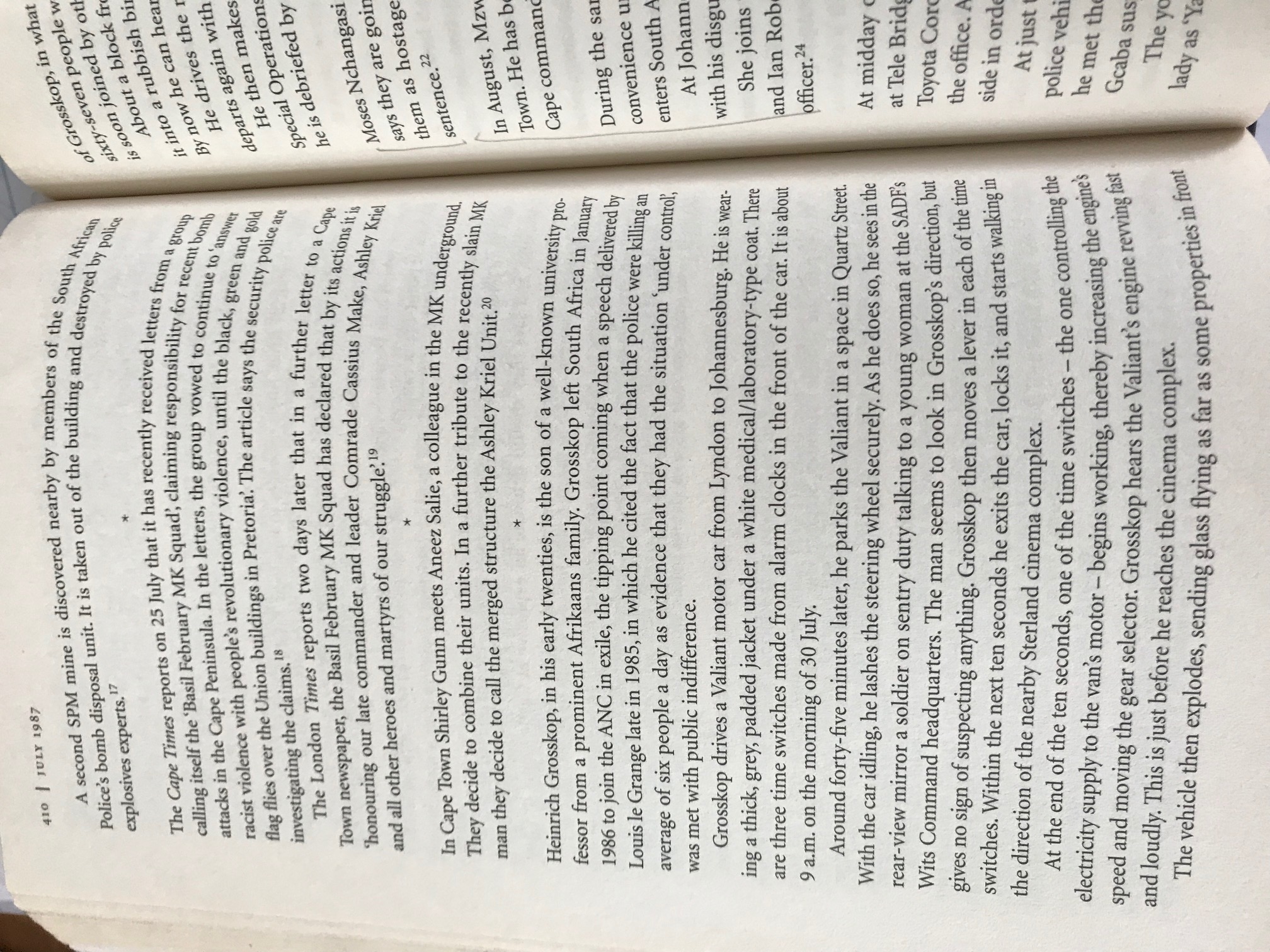 Umkhonto we Sizwe by Thula Simpson, p 410, Penguin Random House, 2016