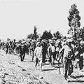 Gandhi leads the march from Natal to the Transvaal. 1913