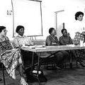Leila Patel (left) and Mrs Dorothy Shabangu of the Cape Town United Womens Congress,