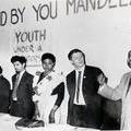 Singing a freedom song at a TIYC Conference, 1962