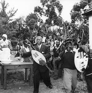 Chief Luthuli dancing
