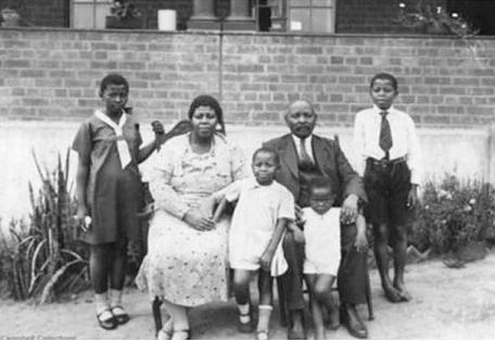 John and his second wife Angelina Dube