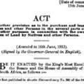 Land Act 1913 image