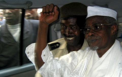 Former Chad President Hissene Habre