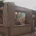 One of the houses destroyed by SADF raid in Gaborone