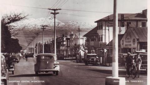 Shopping Centre, Worcester - 1930s - Western Cape Province, South Africa