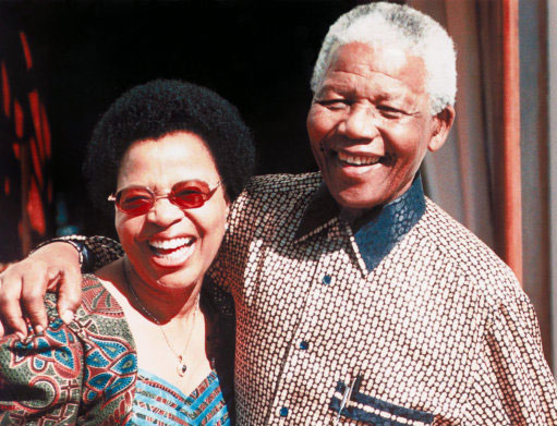 Mandela and Graca Machel