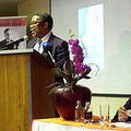 Dr Moeletsi Mbeki speaking at the opening of the Dadoo Conference