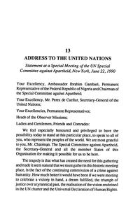 Address to the United Nations pg 76