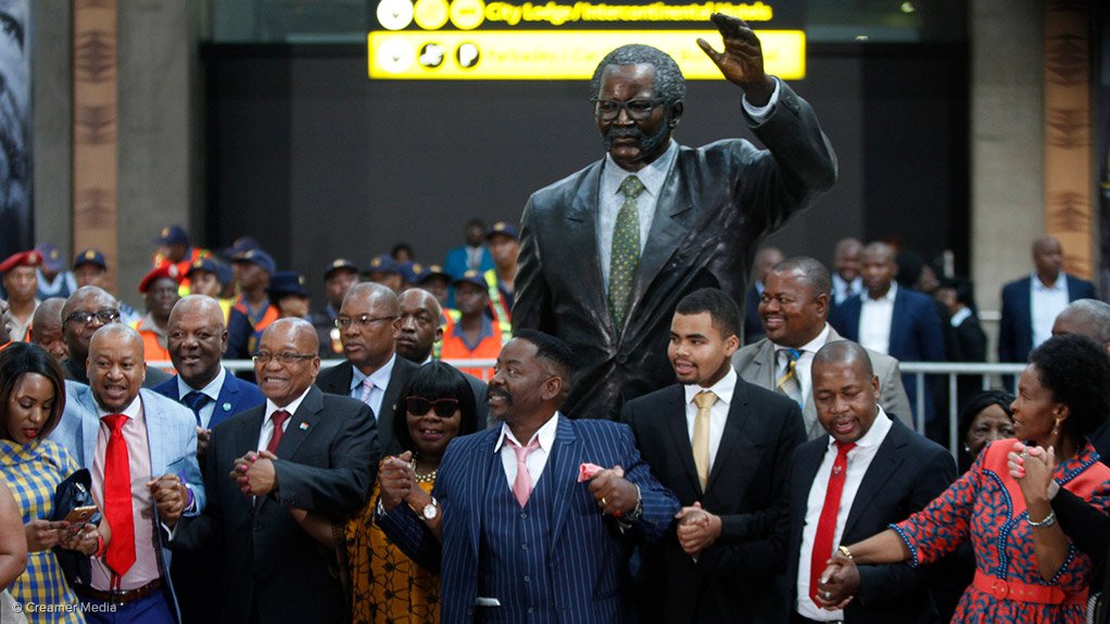 Tambo statue unveiled