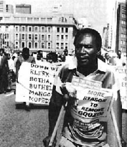 Mass funeral for the victims of Bisho massacre image