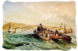 The first 1820 British Settlers arrive in South Africa