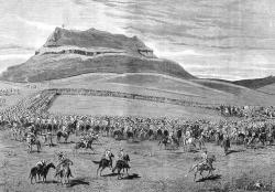 The battle of Majuba hill