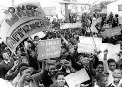 Protests against Afrikaans