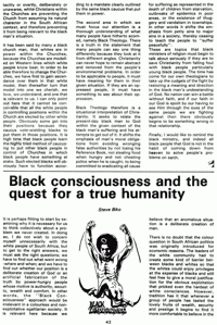history essay on black consciousness