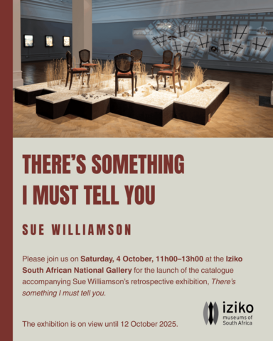 Sue Williamson Book Launch