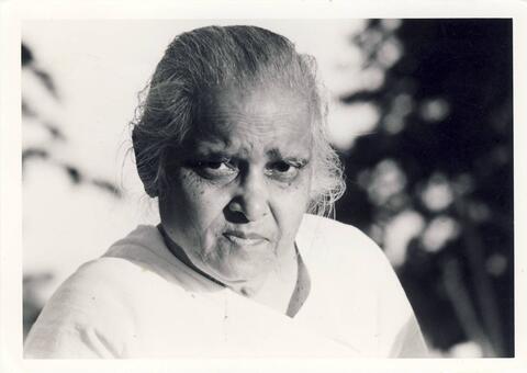 Sushila Gandhi portrait