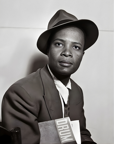 Henry ‘Mr Drum’ Nxumalo portrait