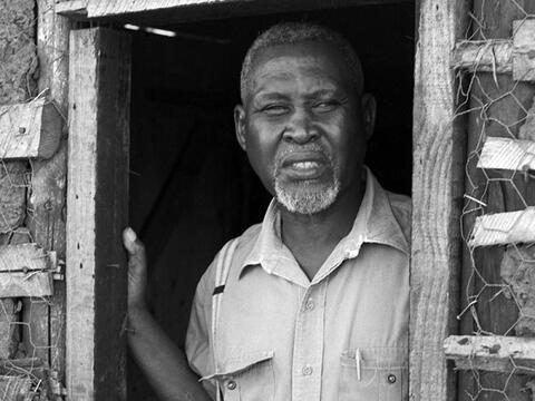 Chief Albert John Mvumbi Luthuli portrait
