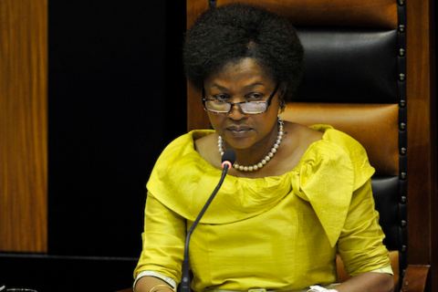 Baleka Mbete-Kgositsile portrait