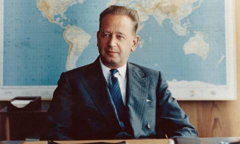 Dag Hjalmar Agne Carl Hammarskjöld portrait