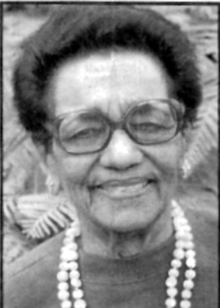 Dr. Kesaveloo Goonaruthnum Naidoo (Dr Goonam) portrait