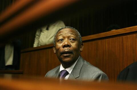 Jacob Sello (Jackie) Selebi portrait