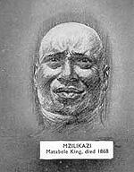 King Mzilikazi portrait