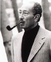 Former Egyptian President Anwar al-Sadat is born