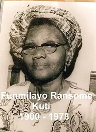 Nigerian political campaigner, women’s rights activist and traditional aristocrat, Funmilayo Ransome Kuti is born