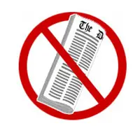 Four black newspapers are banned by the SA government