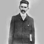 Mohandas K. Gandhi is arrested as he leads a march of Indian miners in South Africa