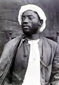 King Mwanga of Uganda signs a contract with the British East Africa Company