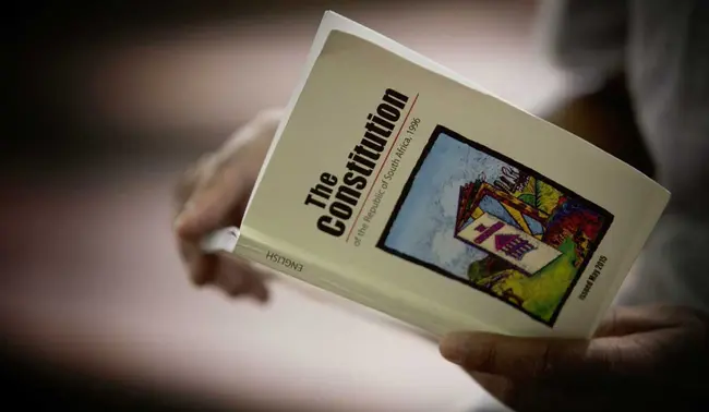 The Constitution of the Republic of South Africa is approved by Parliament