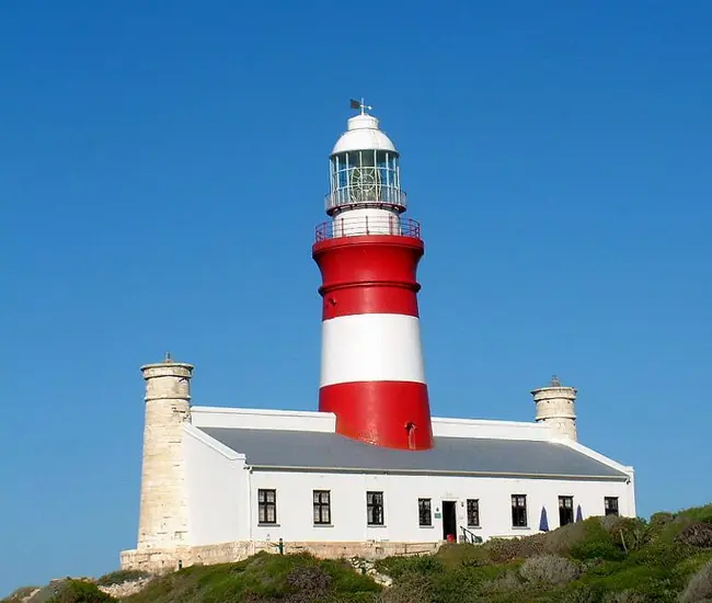 The Cape Agulhas lighthouse begins operating