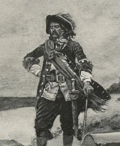 Notorious Pirate, Captain William Kidd, is reportedly sighted off the coast of Cape Town