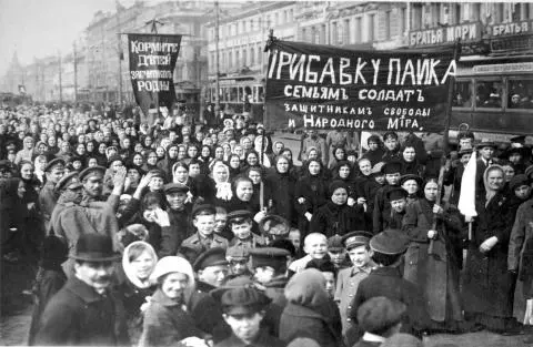 First celebration of International Women’s Day