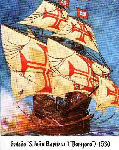 Disaster strikes as Portuguese ship São João sinks